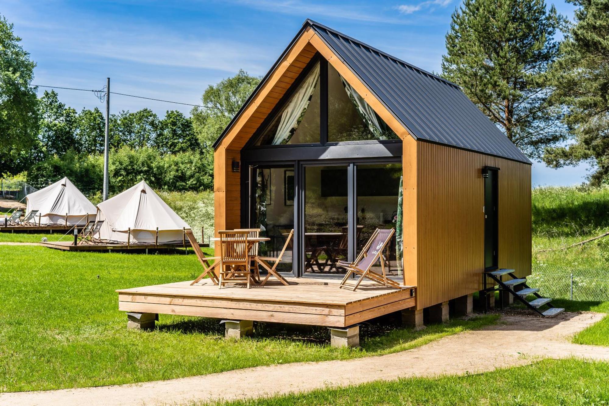 Villa Gulbity Camp Exterior foto